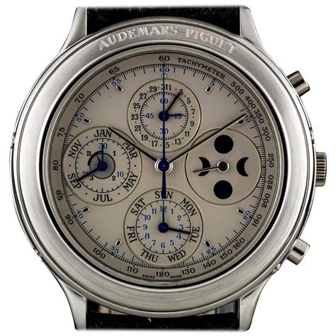 audemars piguet platinum millenary perpetual calendar moonphase chrono